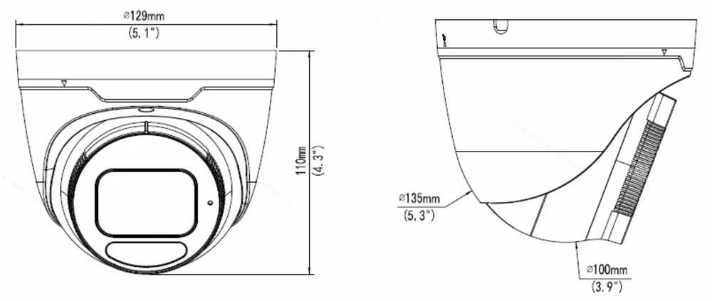 IP KAMERA IPC3634SE-ADF28K-WL-I0 ColorHunter - 4 Mpx 2.8 mm UNIVIEW