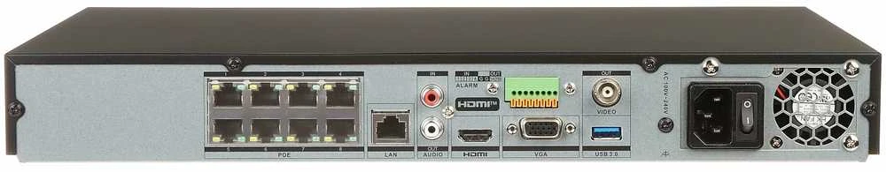 IP REGISTRATORIUS DS-7608NXI-I2/8P/S(E) 8 KANALŲ, 8 PoE ACUSENSE Hikvision