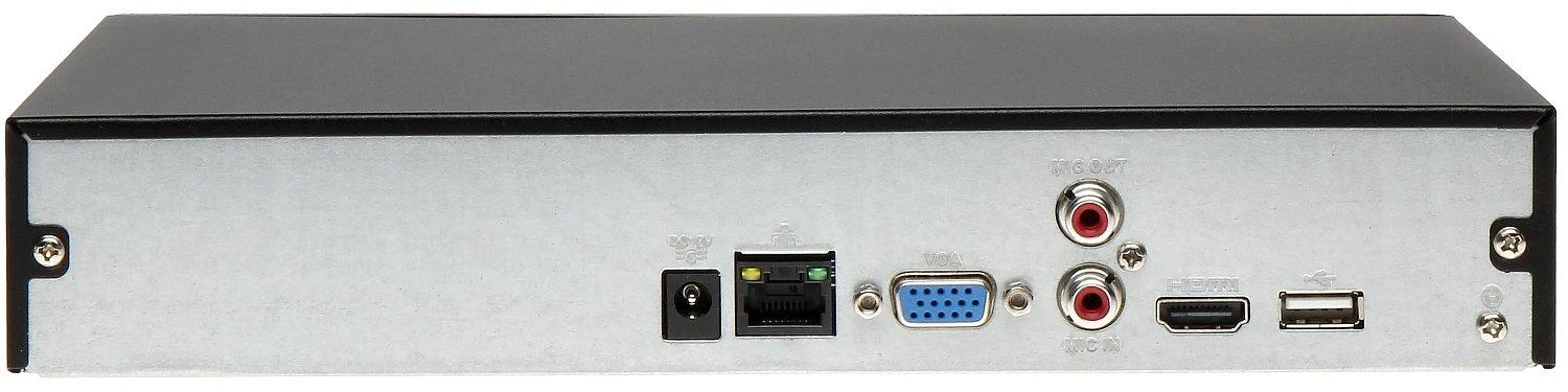 Dahua IP įrašymo įrenginys 4 kam., 4K 8MP, 1HDD, 80Mbps, H.265/H.264, IVS