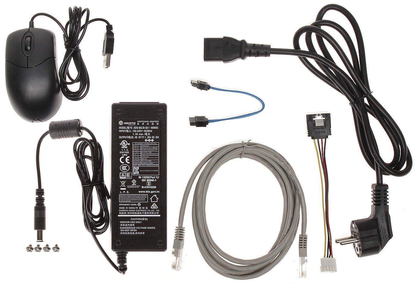 Dahua IP įrašymo įrenginys 4 kam., 4K 8MP, 1HDD, 80Mbps, 4PoE įėjimai, H.265/H.264, IVS