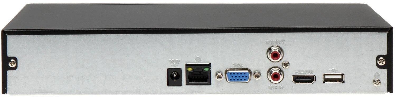 Dahua IP įrašymo įrenginys NVR4108HS-4KS2/L, 8 kam., 4K 8MP, 1HDD, 80Mbps, H.265/H.264, IVS