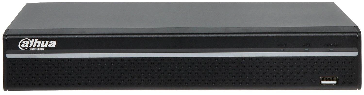 Dahua IP įrašymo įrenginys NVR4108HS-4KS2/L, 8 kam., 4K 8MP, 1HDD, 80Mbps, H.265/H.264, IVS