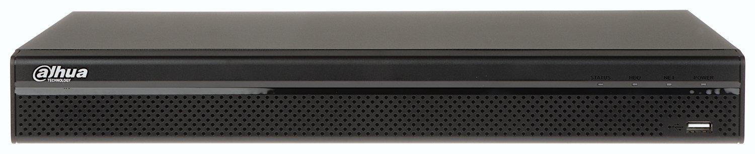 Dahua IP įrašymo įrenginys 8kam. 4K 8MP, 2HDD, IVS, H.265, 8 PoE sąsajos, 200Mbps