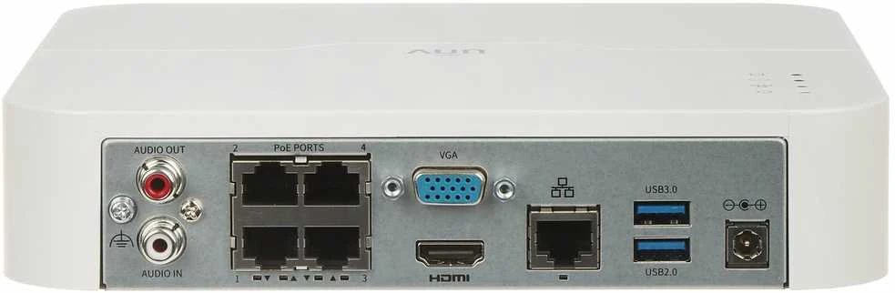 IP REGISTRATORIUS NVR501-04B-LP4 4 KANALAI, 4 PoE UNIVIEW