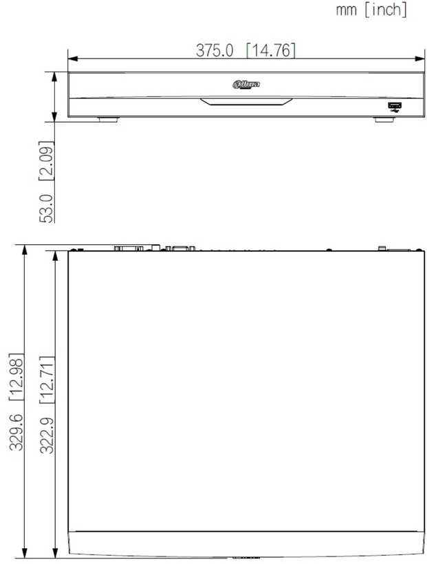 IP REGISTRATORIUS NVR5216-16HP-EI2 16 KANALŲ, 16 PoE WizSense DAHUA
