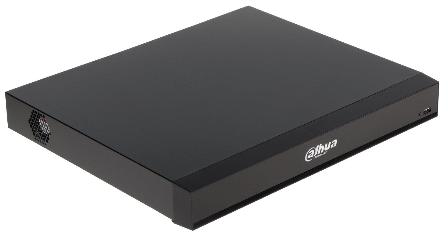 Dahua IP įrašymo įrenginys 16kam.16MP, IVS, AI, 8 PoE, 320Mbps, H.265+, veido atpažinimo funkcija
