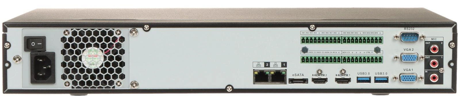 IP REGISTRATORIUS NVR5464-EI 64 KANALAI +eSATA WizSense DAHUA