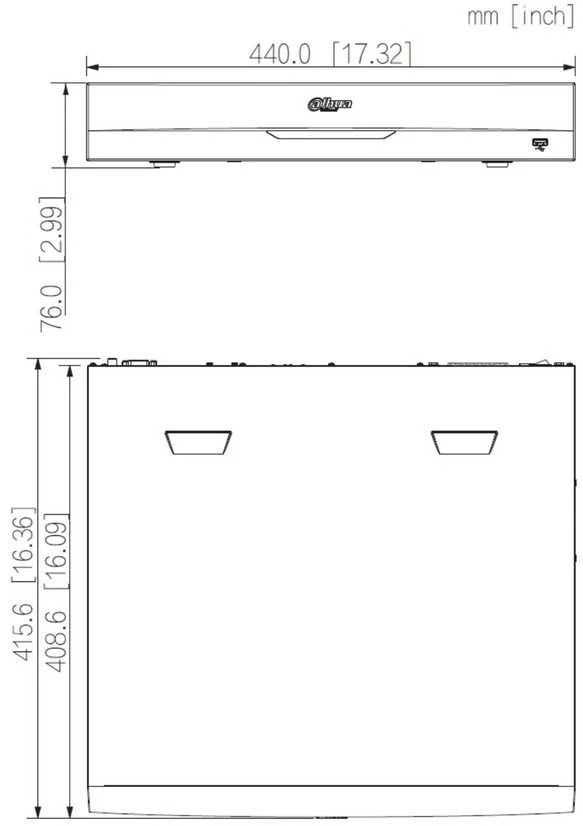 IP REGISTRATORIUS NVR5464-EI2 64 KANALAI WizSense DAHUA