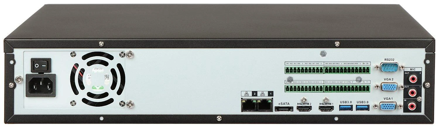 IP REGISTRATORIUS NVR5832-EI 32 KANALAI +eSATA DAHUA
