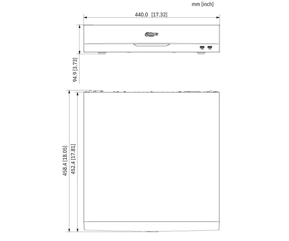 IP REGISTRATORIUS NVR5864-EI2 64 KANALAI WizSense DAHUA