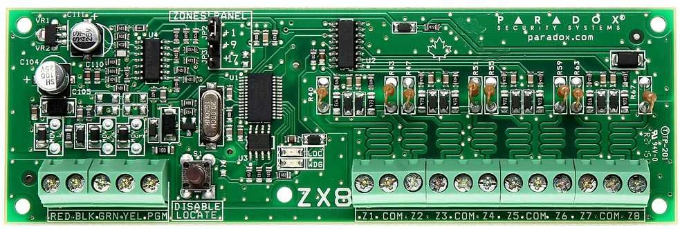 IŠPLĖSTUVAS ZX8 8 ĮVESTYS PARADOX