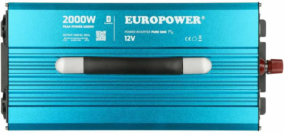ĮTAMPOS KEITIKLIS INV/12/2000/PS/S/B Bluetooth EUROPOWER