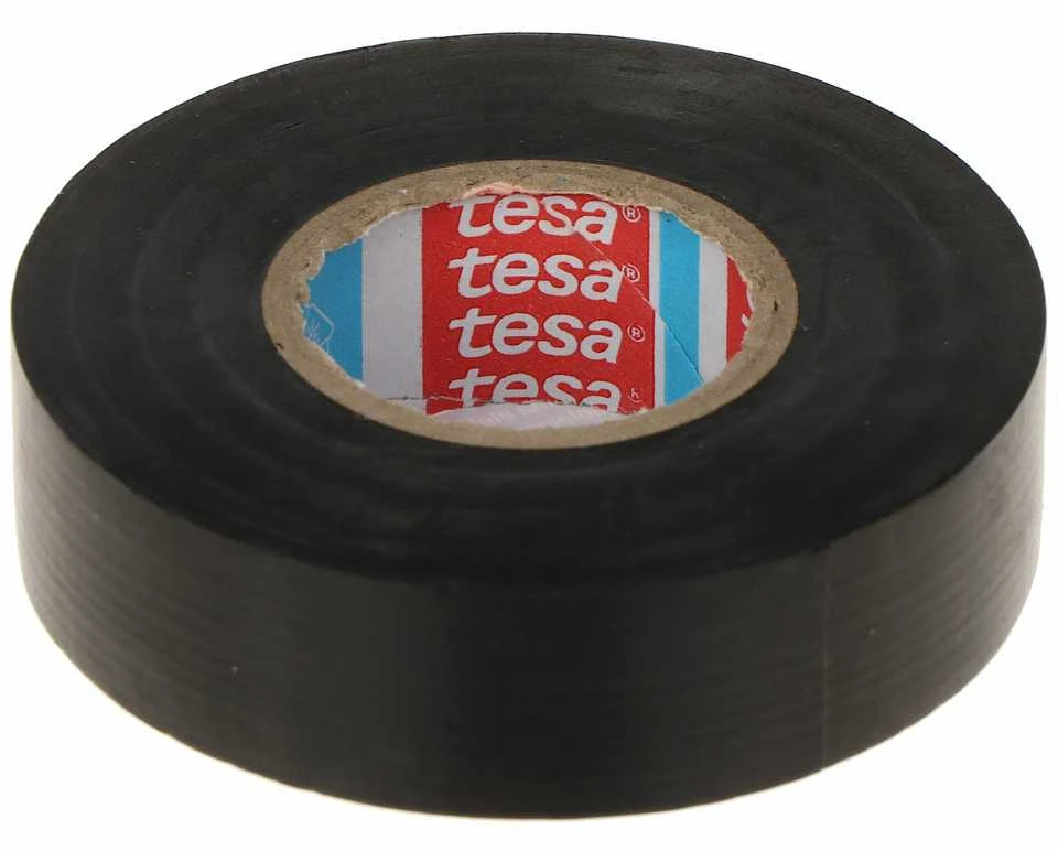 Izoliacinė juosta TESA 20m/19mm PVC juoda