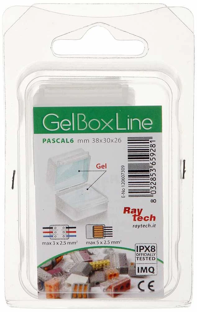 JUNGIMO DĖŽUTĖ GELBOX PASCAL-6 IP68 RayTech