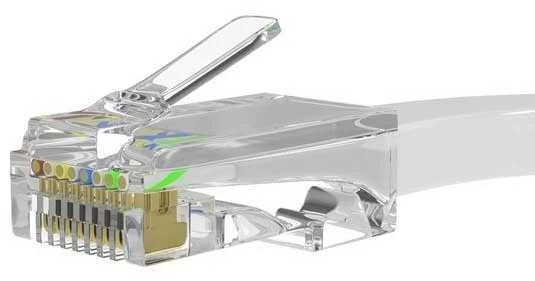 TST Jungtis RJ-45 (M) CAT5e UTP kabeliui, užspaudžiama