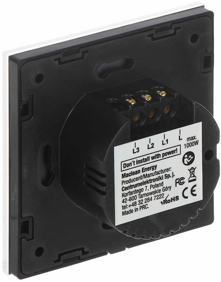JUTIKLINĖ LIUSTRŲ JUNGTIS MCE-703W 4.35 A MACLEAN