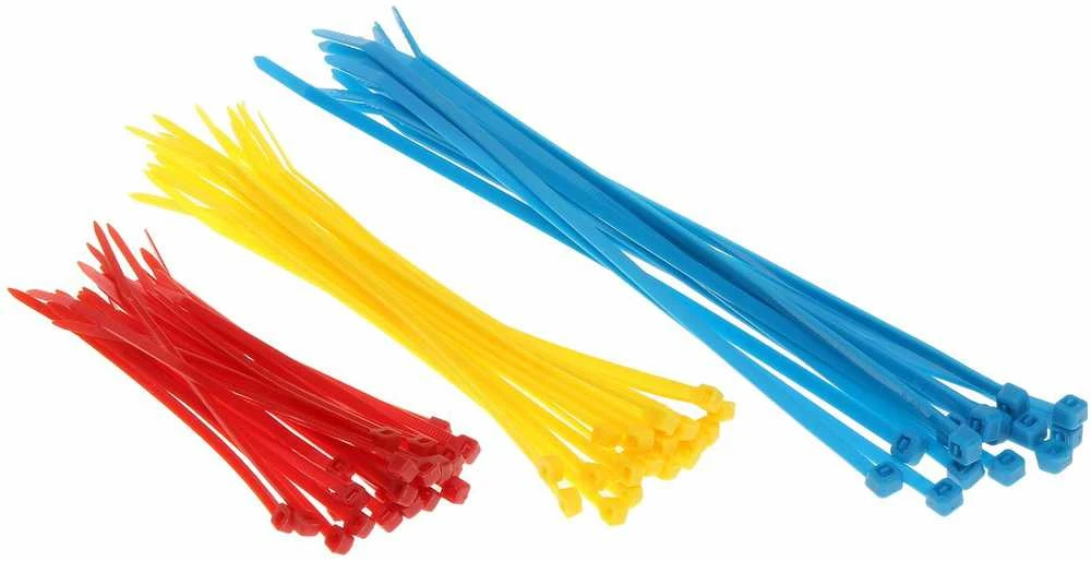 41-406# Oem Laidų tvirtinimo dirželiai spalvoti - 60 vnt