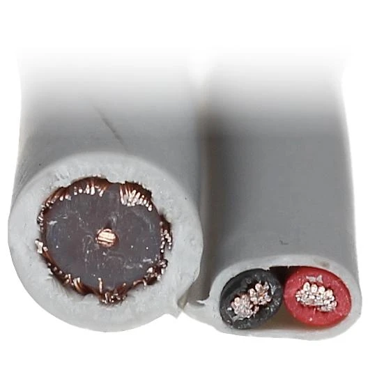 TST Kabelis stebėjimo kamerai maitinimas+vaizdas RG59+2x0,75mm, 1 metras