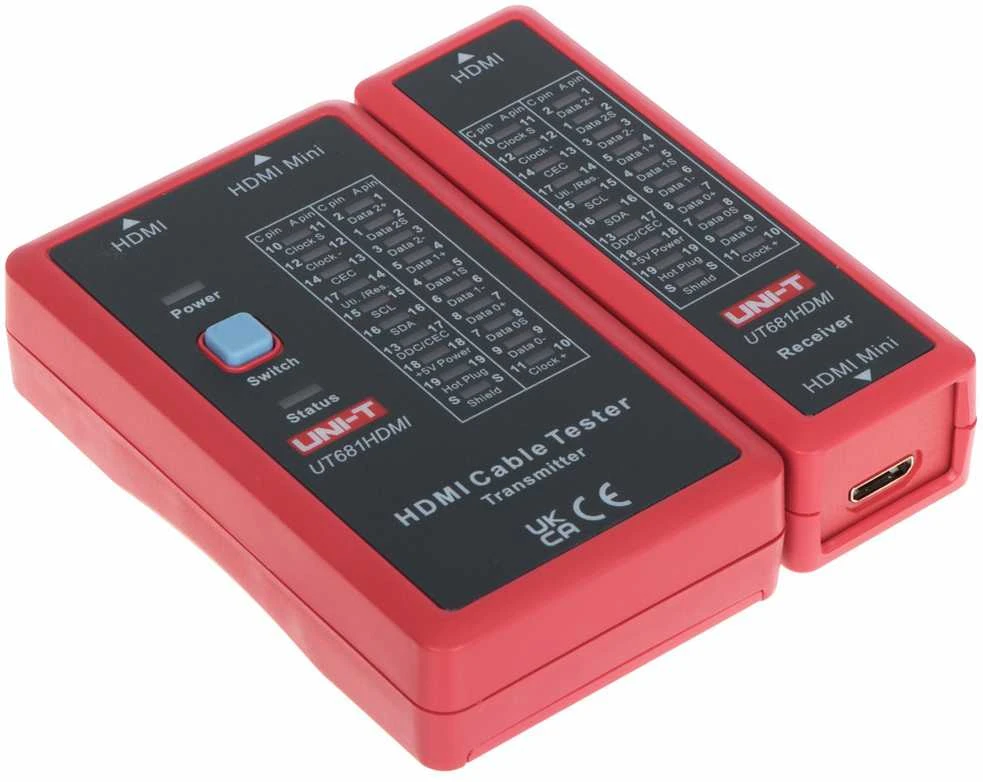 Kabelių testeris Uni-T UT681HDMI