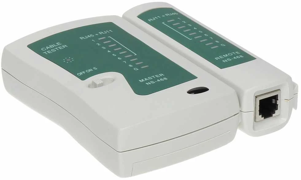 Oem RJ45, RJ11, RJ12 kabelių testeris