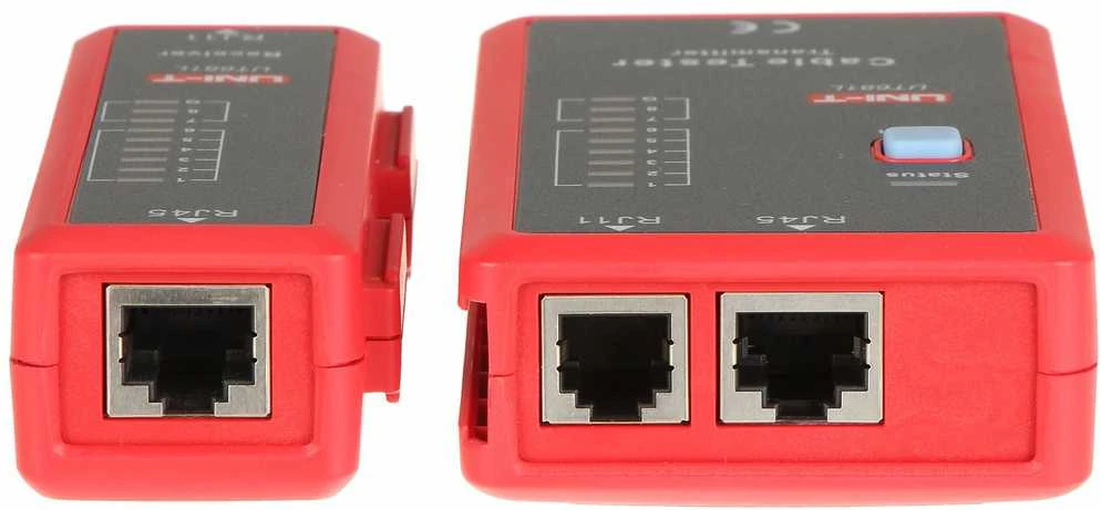 Kompiuterinio tinklo kabelių testeris RJ45+RJ11 UT681L UNI-T