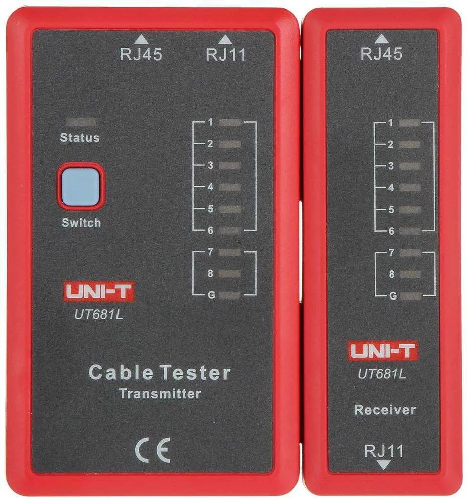 KABELIŲ TESTERIS UT-681L UNI-T