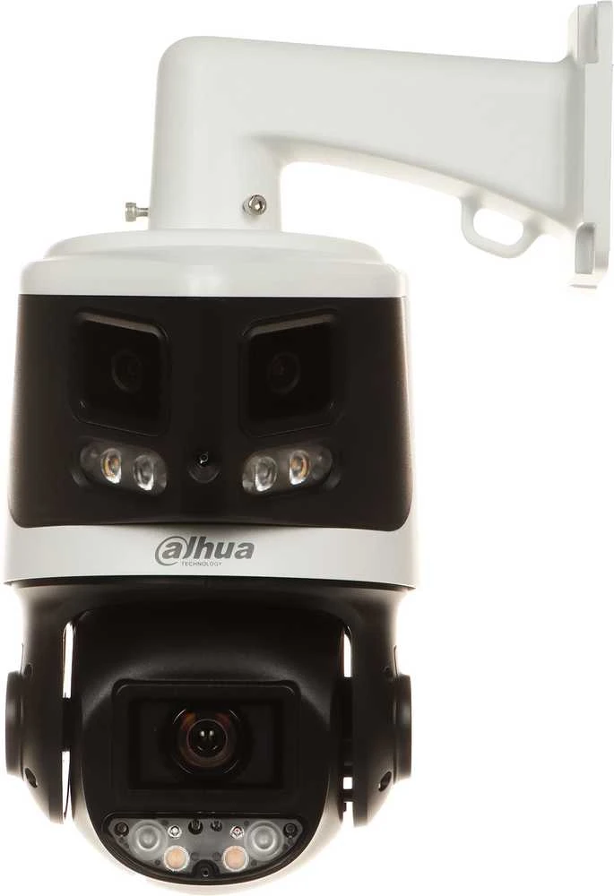 Dahua Technology Co IP valdoma dviguba kamera AI 4MP+8MP STARLIGHT, 10x, IR 30/70m, IP66, WDR, H.265, SMD4