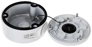 Kameros laidų jungiamoji dėžutė - montavimo bazė B310W/W, metalinė, balta + baltas pagrindas