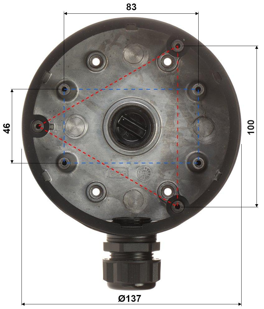 KAMEROS LAIKIKLIS DS-1280ZJ-DM21(Juodas) Hikvision