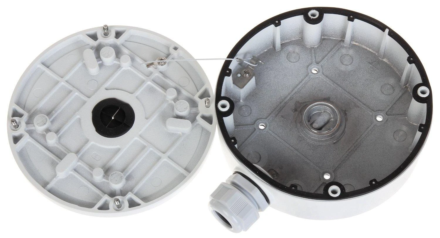 HIKVISION DS-1280ZJ-M Jungiamoji dėžutė 157x185x51,5mm Aliuminio lydinys Baltas