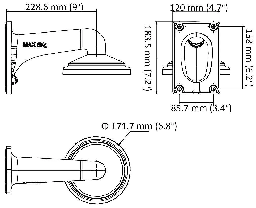 KAMEROS LAIKIKLIS DS-1605ZJ Hikvision
