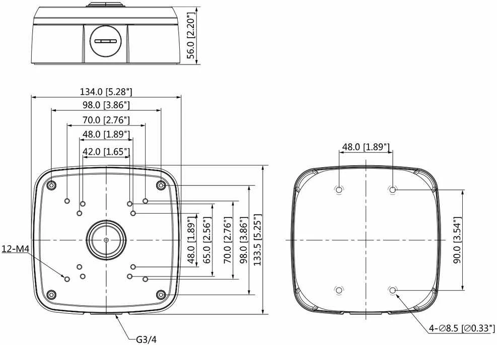 KAMEROS LAIKIKLIS PFA121-V2 DAHUA