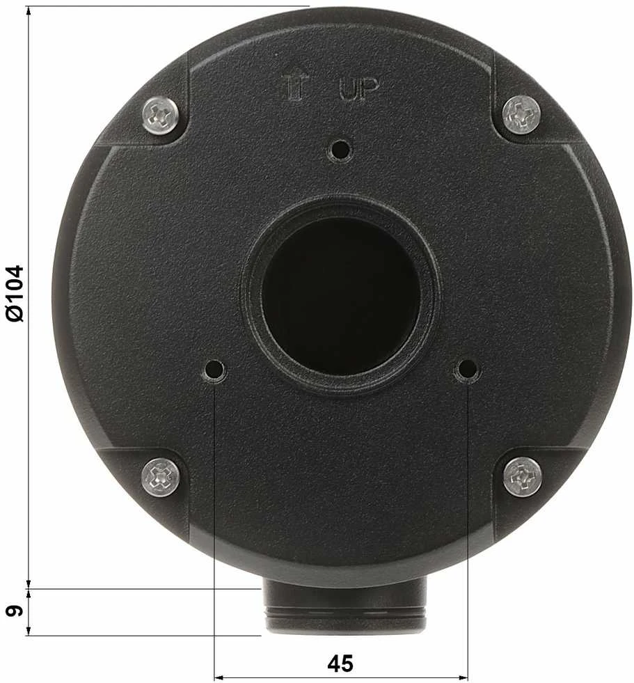 Carruzzo KAMEROS LAIKIKLIS TR-JB05-B-IN-Juodas UNIVIEW