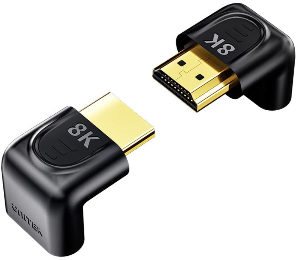Unitek 8K HDMI 90 ir 270 laipsnių kampo adapteris
