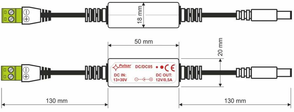 KEITIKLIO MODULIS DC/DC05 PULSAR