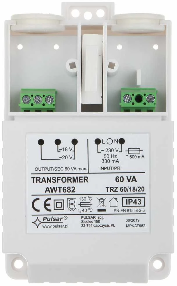 KINTAMOSIOS SROVĖS MAITINIMO ADAPTERIS AWT-682 PULSAR