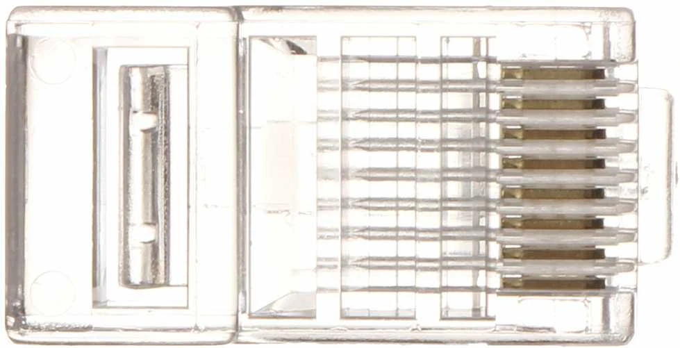Kištukas RJ-45 UTP kabeliui CATe, RJ45T tipas EZ (Pass Through), 1vnt.