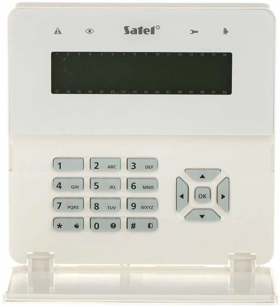 KLAVIATŪRA SIGNALIZACIJOS CENTRALEI INT-KLFR-W SATEL
