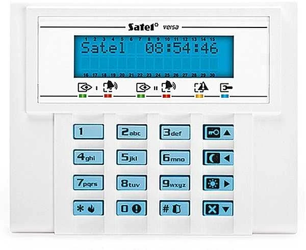 KLAVIATŪRA SIGNALIZACIJOS CENTRALEI VERSA-LCD-BL SATEL