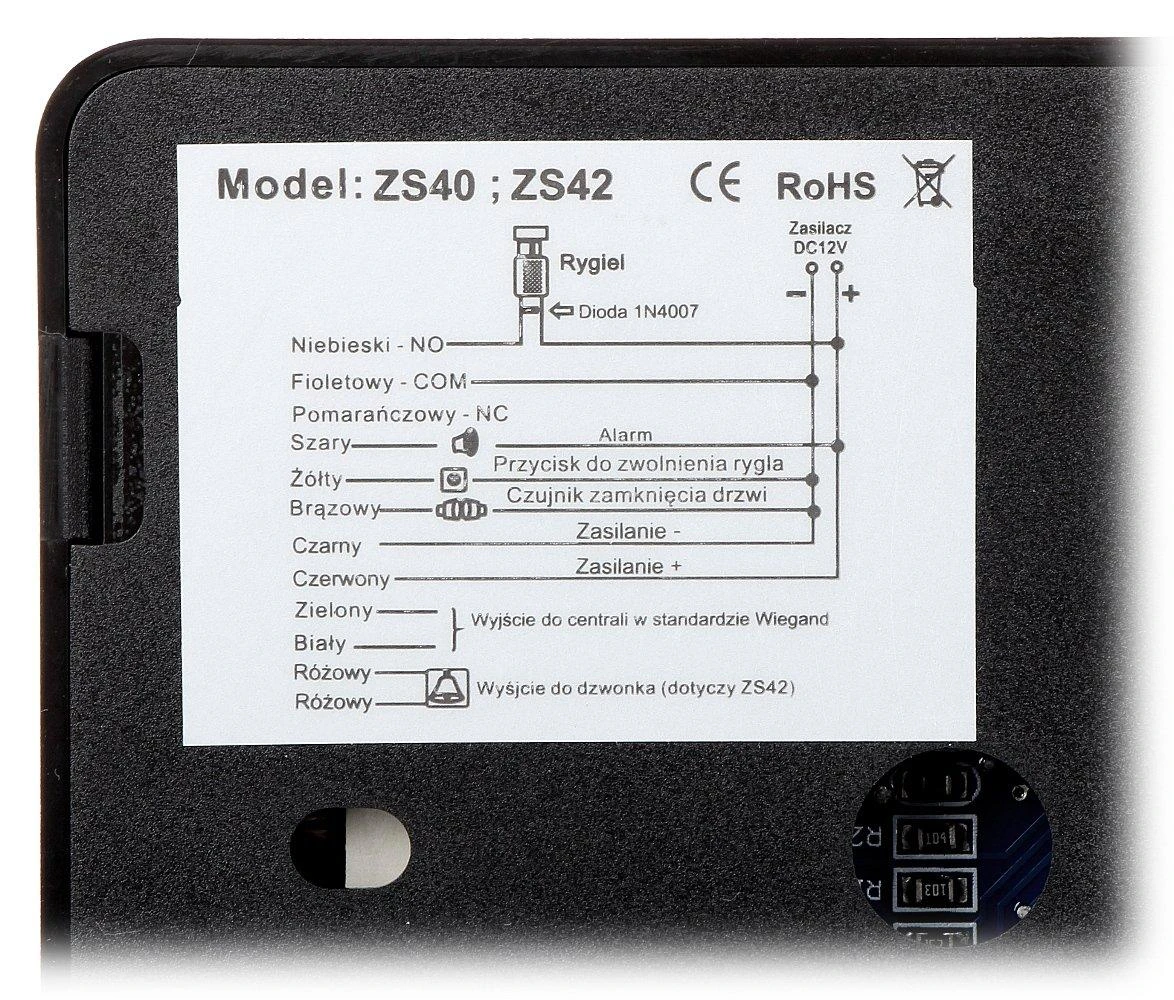 KODINĖ SPYNA ZS40B VIDOS