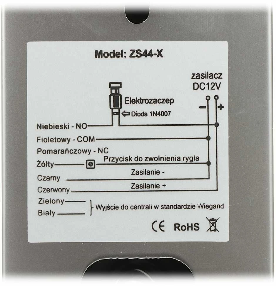 KODINĖ SPYNA ZS44-X Tuya Smart Wi-Fi VIDOS