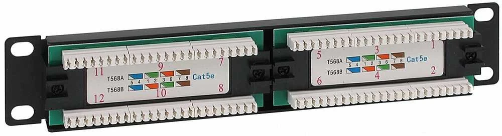 TST KOMUTACINIS SKYDELIS RJ-45 PP10-12/RJ 10 "
