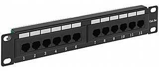 TST KOMUTACINIS SKYDELIS RJ-45 PP10-12/RJ 10 "