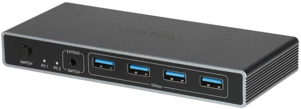 Unitek KVM HDMI komutatorius su keturiais USB 3.0 prievadais