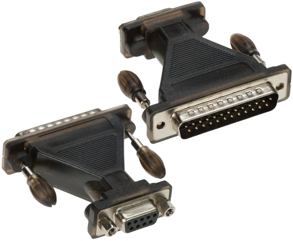 UNITEK Y-105A Unitek Adapteris USB į Serial + adapteris DB9F/DB25M, Y-105A