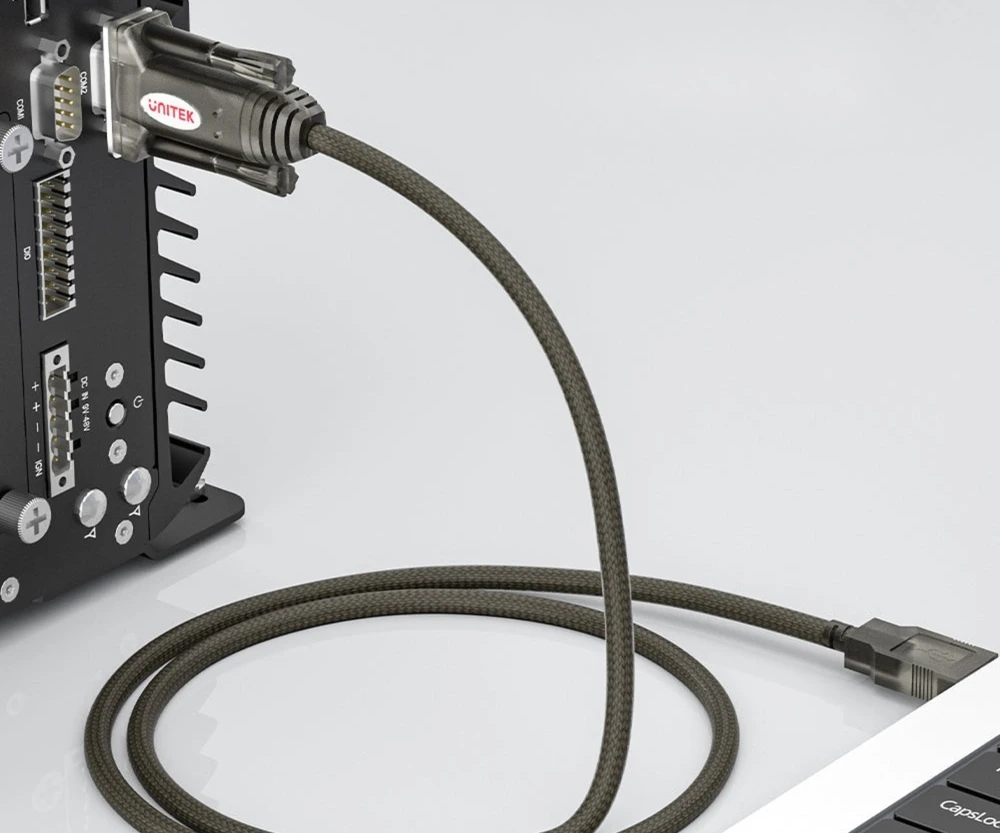KONVERTERIS Y-1105D01 USB-A / RS232 - DB9 UNITEK