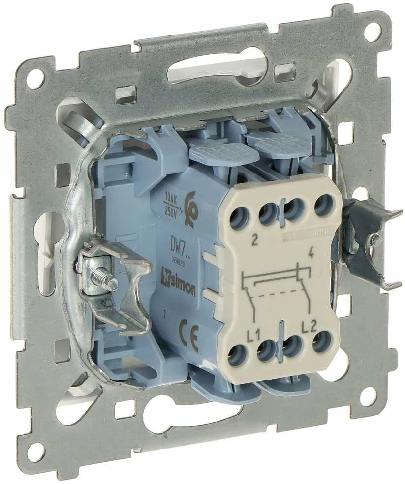 Kontak Simon KRYŽMINIS JUNGIKLIS DW7.01/X/11-SIMON54 250 V 10 A