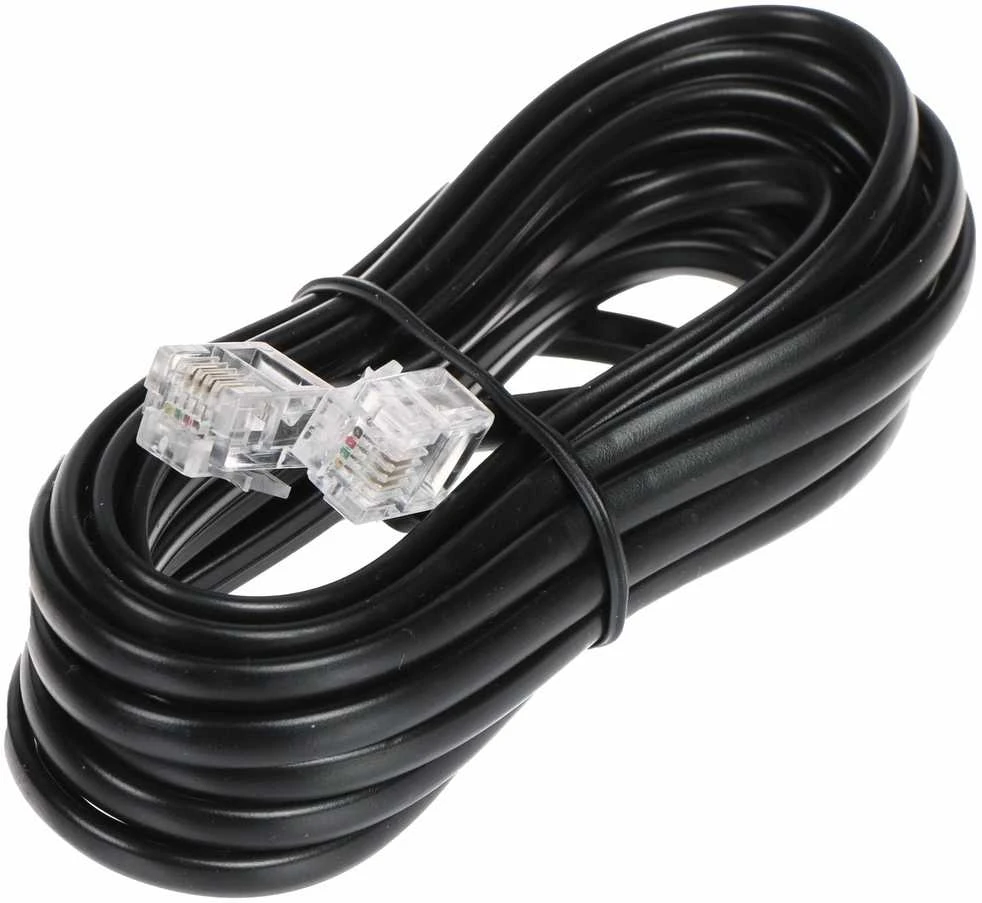 Przewód, LAIDAS RJ11-W/RJ11-W/3M 3 m