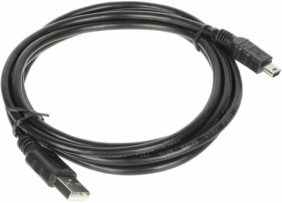 Gembird Cablexpert | CCP-USB2-AM5P-6 USB 2.0 A tipo kištukas MINI 5PM 6ft kabelis