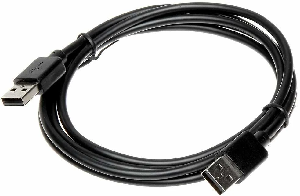 LANBERG cable USB-A M/M 2.0 1.8m juodas